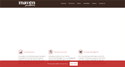 Desktop Screenshot of mavenpartners.net